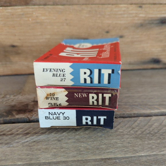 Vintage RIT Dye Still in Original Unopened Boxes - Picture 4 of 11